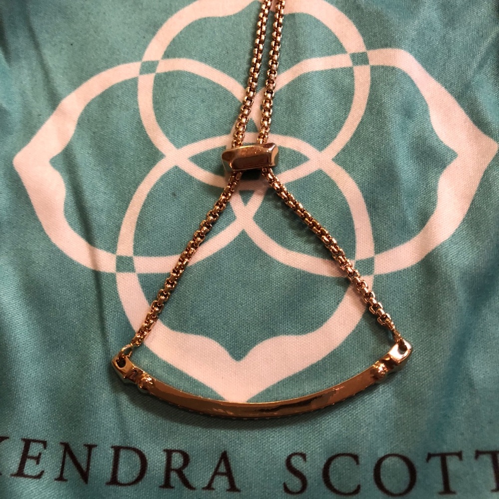 Kendra Scott Adjustable Ott Bracelet Rose Gold
